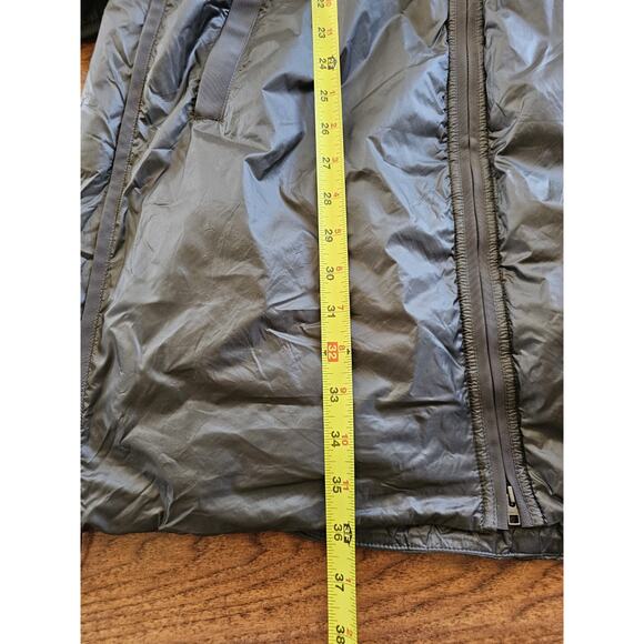 Athleta Summit Insulated Parka Jacket Womens M Mountain Olive Primaloft Packable - Picture 7 of 10
